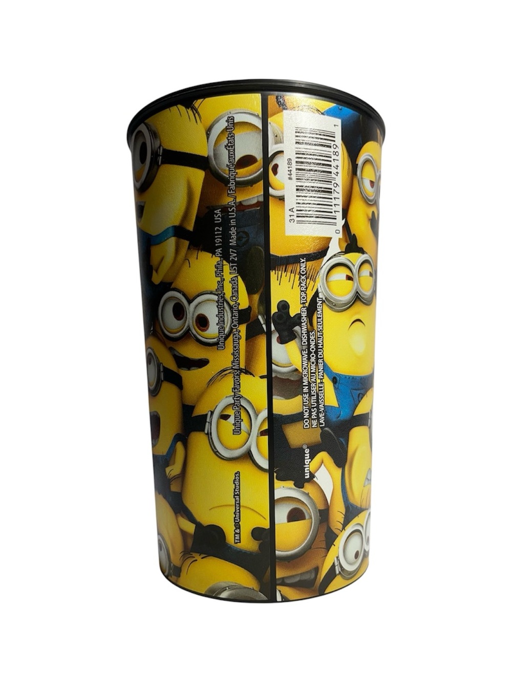 NEW Minions Party Plastic Cups Kids Drinkware Set BPA Free Lot of 4 NWOT - Picture 2 of 5